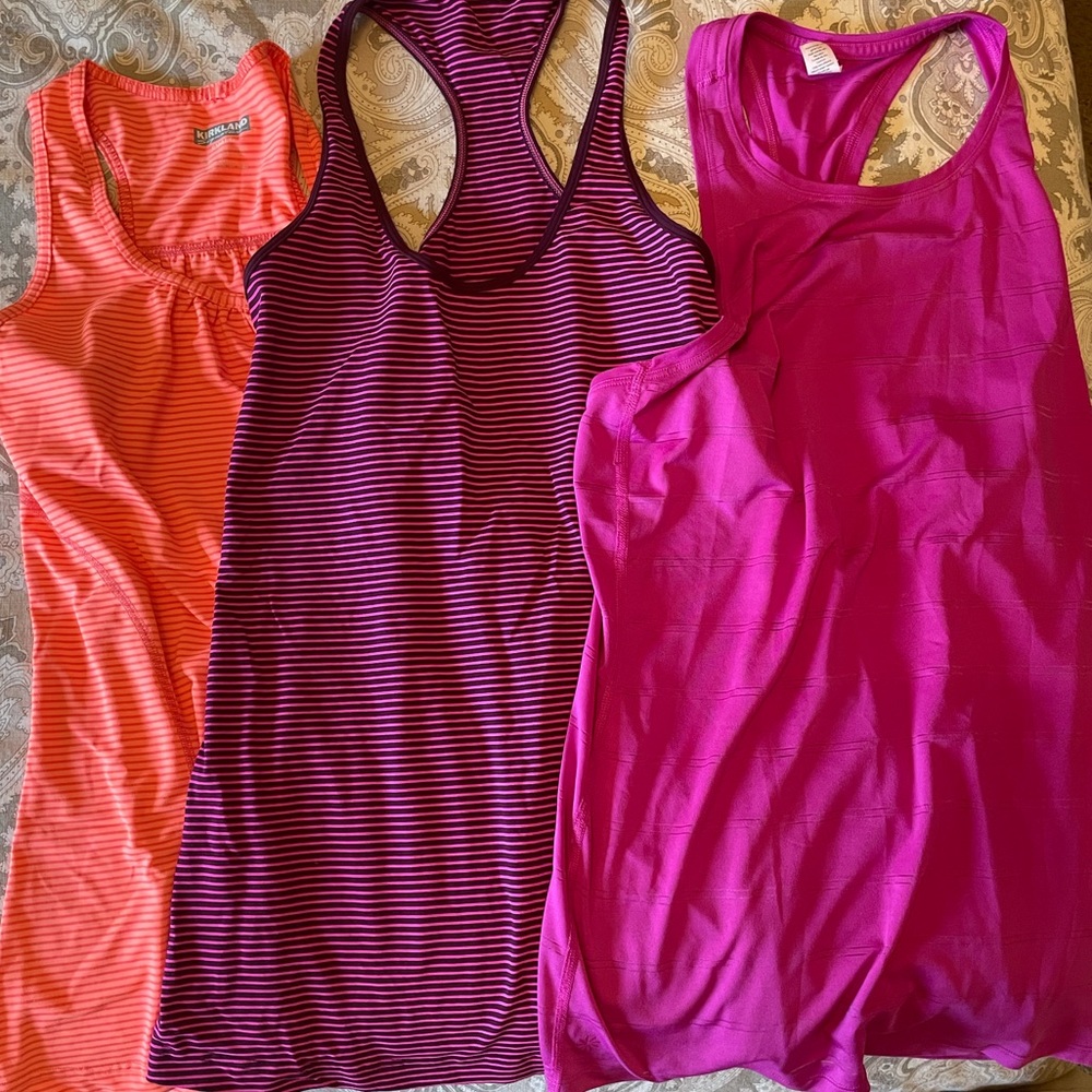 Athleta, Lululemon, Kirkland tank lot